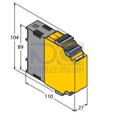 Isolating switching amplifier, 4-channel, Operating voltage 20250 VAC