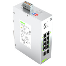 Lean Managed Switch, 8 Ports 1000Base-T, 2-Slot 1000BASE-SX/LX