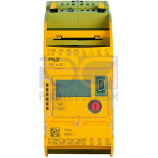 Configurable safe small controllers PNOZmulti 2, base unit,expandable with digital input/output modules, 20 safeinputs, 4 safe semiconductor outputs.