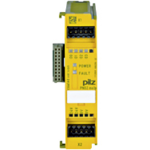 PNOZmulti Classic, expansion module, failsafe, 4 digital outputs,semiconductor, 2 A, single-pole, positive-switching, forincreased environmental requirements.