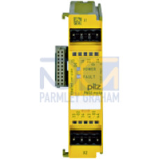 PNOZmulti Classic, expansion module, failsafe, 4 digital outputs,relay contacts, 6 A, N/O, potential-free, positive-guided, forincreased environmental requirements.