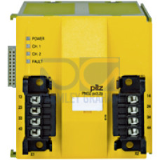 Expansion module PNOZpower modular safety system, 4safety contacts (N/O), plug-in terminals of screw type, width: 90mm.