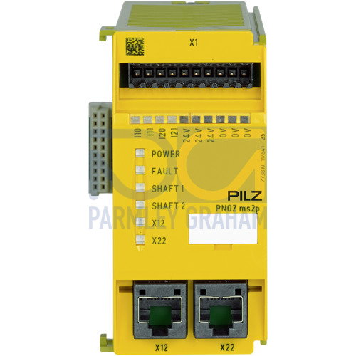 PNOZmulti Classic expansion module failsafe motion monitoring of 2 axes 2 incremental encoders
