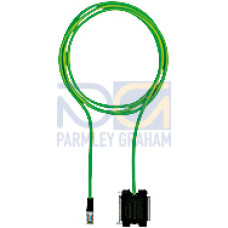 Adapter for PNOZ ms1p / PNOZ ms2p for Siemens/Heidenhain encoder,25-pin,2.5 m, cable outlet right-hand side, for Siemens Heidenhain.