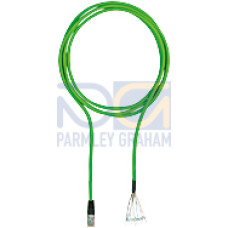 Adapter cable speed monitor, RJ45 connector and open end, for PNOZmsXp and PNOZ s30, 1.5 m.