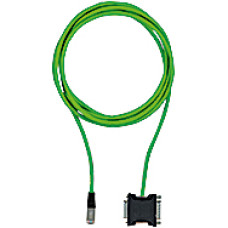 Adapter cable speed monitor, RJ45 connector and 15-pin encoderconnection, for PNOZ msXp and PNOZ s30, 2.5 m, for Bosch Rexroth.