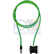 Adapter cable speed monitor, RJ45 connector and 15-pin encoderconnection, for PNOZ msXp and PNOZ s30, 1.5 m, for Bosch Rexroth.