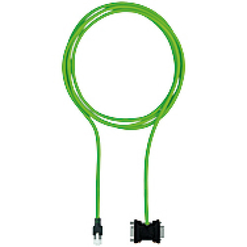 Adapter cable speed monitor, RJ45 connector and 9-pin encoderconnection,for PNOZ msXp and PNOZ s30, 2.5 m, for ELAU.