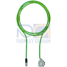 Adapter cable speed monitor, RJ45 connector and 15-pin encoderconnection, for PNOZ msXp and PNOZ s30, 2.5 m, for Rockwell.