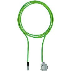 Adapter cable speed monitor, RJ45 connector and 15-pin encoderconnection, for PNOZ msXp and PNOZ s30, 2.5 m, for Rockwell.