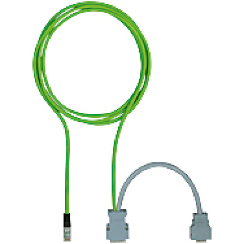 Adapter cable speed monitor, RJ45 connector and 20-pin encoderconnection, for PNOZ msXp and PNOZ s30, 2.5 m, for FANUC.