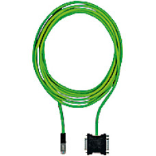 Adapter cable speed monitor, RJ45 connector and 15-pin encoderconnection, for PNOZ msXp and PNOZ s30, 5 m, for Bosch Rexroth.