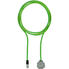 Cable with 15-pin, D-Sub connector for adapter box PNOZ msi b1 (773880),cable length 0.3 m.