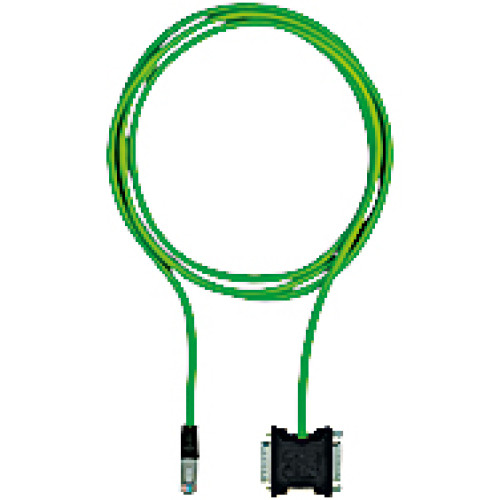 Adapter cable speed monitor, RJ45 connector and 15-pin encoderconnection, for PNOZ msXp and PNOZ s30, 1.5 m, for Bosch Rexroth.