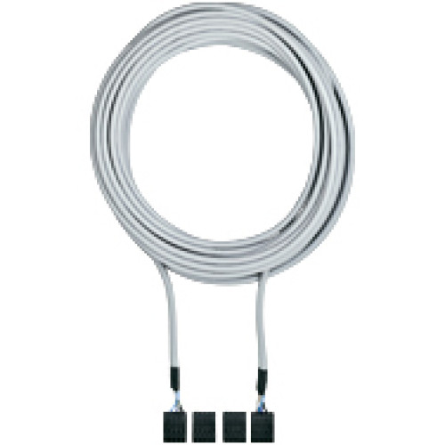 Cable for safe connection of 2 PNOZ ml1p, 5-pin shielded,spring-loaded terminal, 10 m.