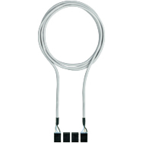 Cable for safe connection of 2 PNOZ ml1p, 5-pin shielded,spring-loaded terminal, 1.5 m.