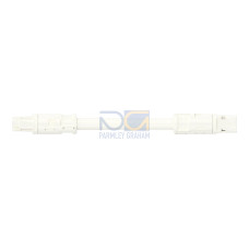 pre-assembled interconnecting cable, Eca, Socket/plug, white