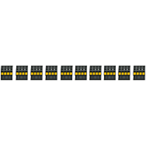 Spring-loaded terminals, PNOZ mmc2p, PNOZ mml1p, 10 sets.