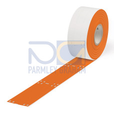Cable tie marker, for Smart Printer, for use with cable ties, orange