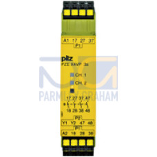 Contact expansion, inputs: 1-channel wiring, outputs: 4 N/O, (t =3 s fixed), UB = 24 V DC, width 22.5 mm, plug-in spring-loadedterminals,contact block for contact expansion in connection withsafety-re