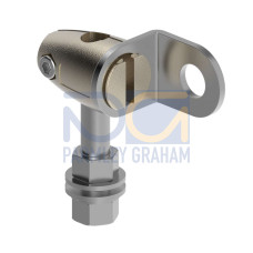 Bracket: Kit for 10 (3/8 in) Rod Bracket Systems for, most 12 barrel mount sensors, lights, and brackets, Includes M10-1.5 X 50 Socket Head Cap Screw (SHCS)