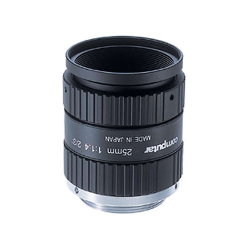 Megapixel C-Mount 25 Lens, with Focus & Aperture Lock, Imager Size: 2/3 in - Metal Housing, Computar