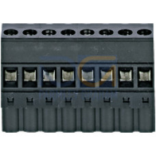 1 set of connection terminals of screw type.