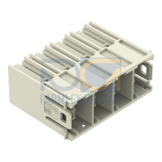 THT male header, 1.2 x 1.2 mm solder pin, angled, light gray