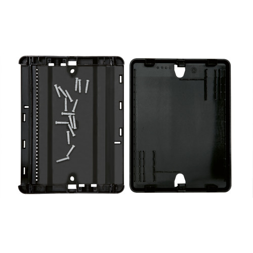 Distribution box, for self-assembly, white