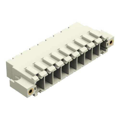 THT male header, 1.0 x 1.2 mm solder pin, angled, light gray