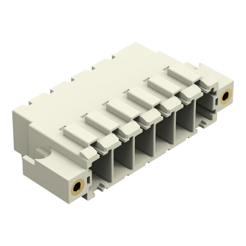 THT male header, 1.0 x 1.2 mm solder pin, angled, light gray