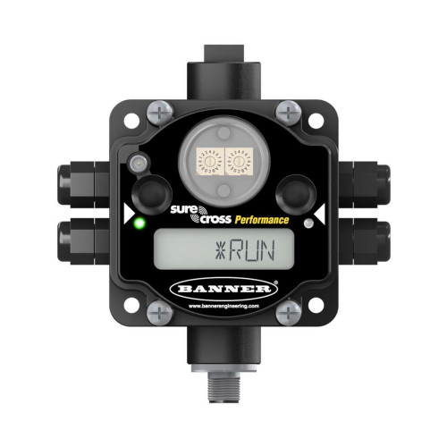 MultiHop 900 MHz 1 W IP67, 10-30 V dc External Antenna RS485, Inputs: 4 Discrete 2 Analog, Outputs: 4 Discrete 2 Analog