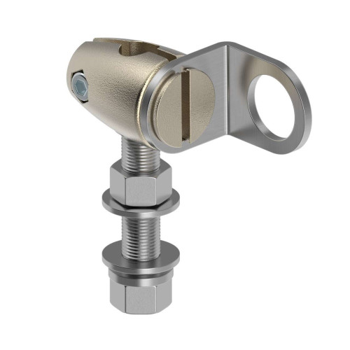 Bracket: Kit for 12 (1/2 in), Rod Bracket Systems for most 18 Barrel Mount Sensors, Lights, and Brackets, Includes 3/8-16 x 2 in Socket Head Cap Screw (SHCS)