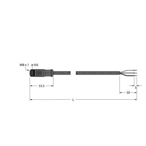 High-Temperature Resistant Actuator and Sensor Cable, Connection Cable