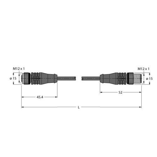 High-Temperature Resistant Actuator and Sensor Cable, Extension Cable, Voltage