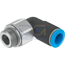 QSRL-G3/8-8 Push-in L-fitting, rotatable