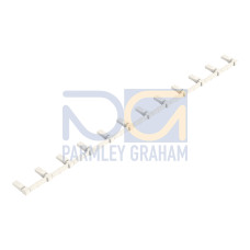 Lockout cap, 12-pole, separable, for sockets, white