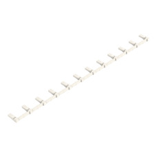 Lockout cap, 12-pole, separable, for sockets, white
