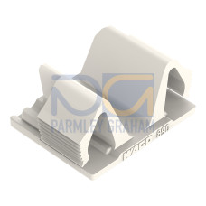 Lockout cap, 2-pole, for cutouts, white