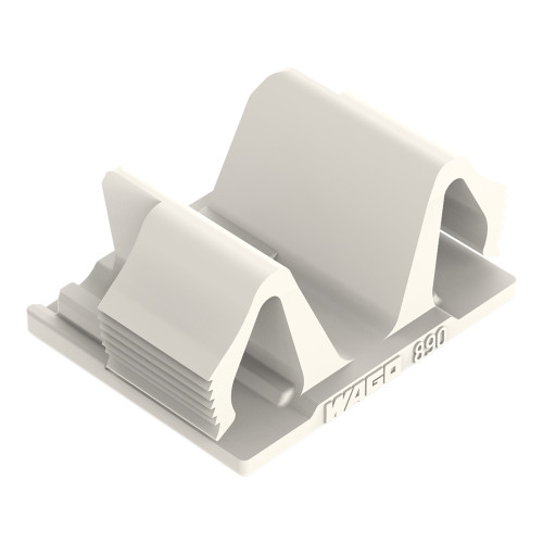 Lockout cap, 2-pole, for cutouts, white