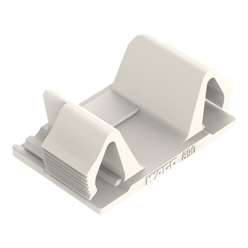 Lockout cap, 3-pole, for cutouts, white