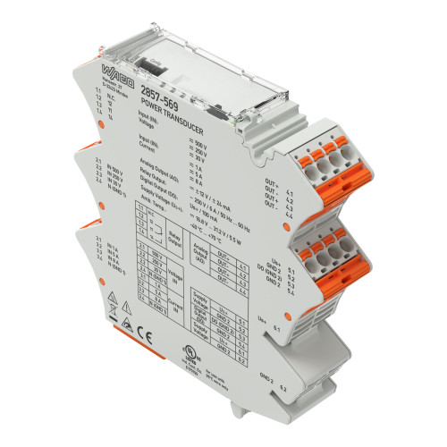 Single-Phase Power Signal Conditioner, Current and voltage input signal, Current and voltage output signal