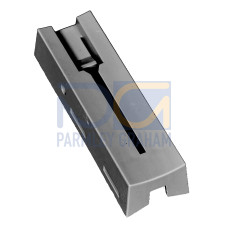 WAGO Box, holder for post, Capsule, gray