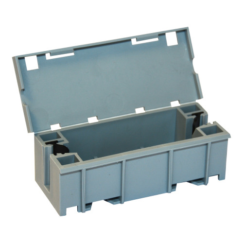 WAGO Box; Branch; for multicore cables; Light; 224, 260 and 294 series; max. 4 mm&sup2; connectors; without splicing connectors; for BS 5733 - MF; gray