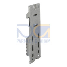 Carrier rail adapter made of zinc die-cast, horizontal mounting of 787-16xx (TS35)