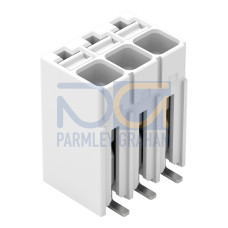 SMD PCB terminal block, push-button, 1.5 mm&sup2;, white