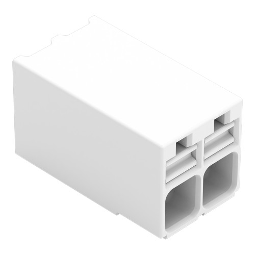 SMD PCB terminal block, push-button, 1.5 mm&sup2;, white