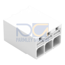 SMD PCB terminal block, push-button, 1.5 mm&sup2;, white