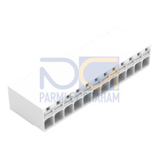 SMD PCB terminal block, push-button, 1.5 mm&sup2;, white