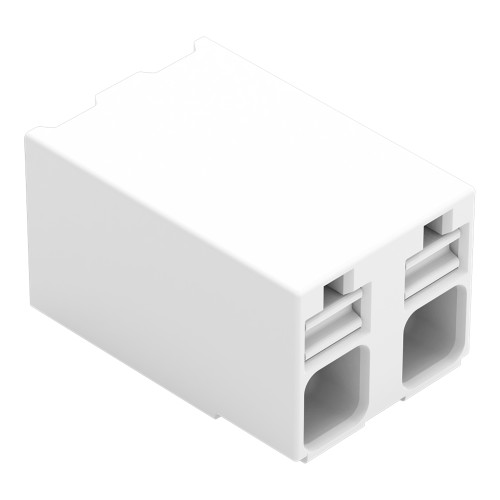 SMD PCB terminal block, push-button, 1.5 mm&sup2;, white